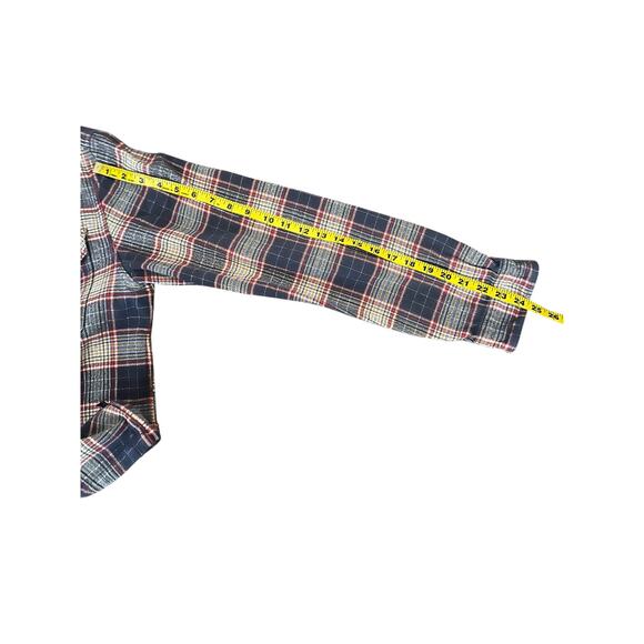 PATAGONIA M'S FJORRD MENS LONG SLEEVE BUTTON DOWN FLANNEL PLAID WARM SHIRT SZ M - Picture 12 of 13